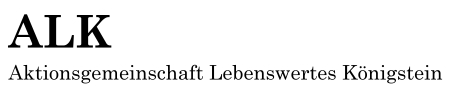 Aktionsgemeinschaft Lebenswertes K�nigstein